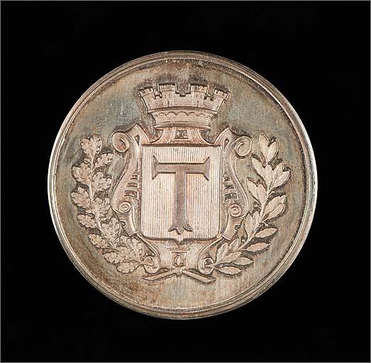 Médaille n° 1 : avers, ensemble.