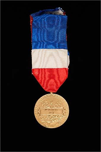 Médaille n° 2 : revers, ensemble.