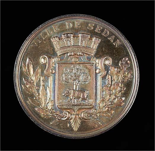 Médaille n° 4 : avers, ensemble.