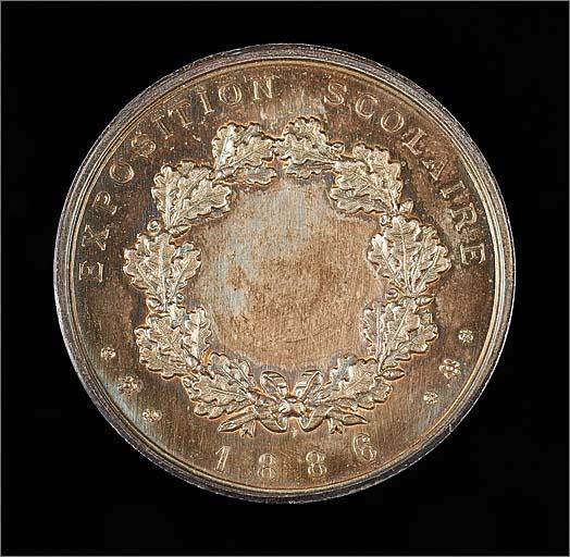 Médaille n° 4 : revers, ensemble.