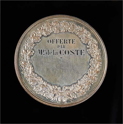 Médaille n° 2 : revers, ensemble.