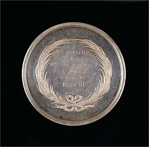 Médaille n° 5 : revers, ensemble.