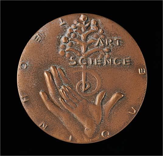 Médaille n° 1 : avers, ensemble.