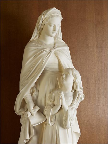 Groupe sculpté n ° 2, détail.