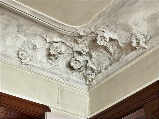 Plafond, détail.