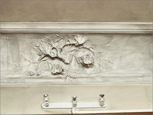 Plafond, détail.