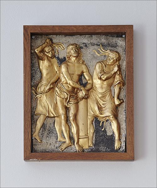 Panneau n° 2 : la Flagellation.