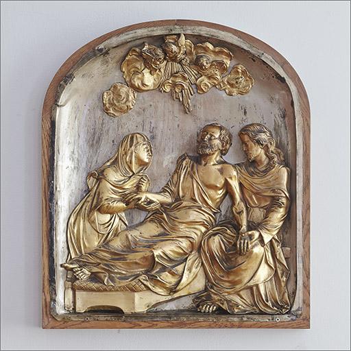 Bas-relief n° 2 : la mort de Saint Dominique