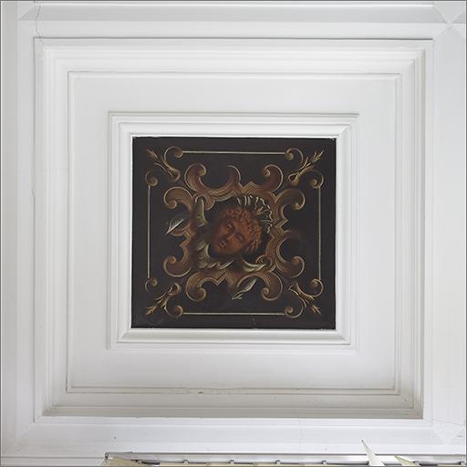 Plafond, détail du décor.