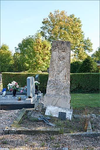 Tombeau (n°41), ensemble face.