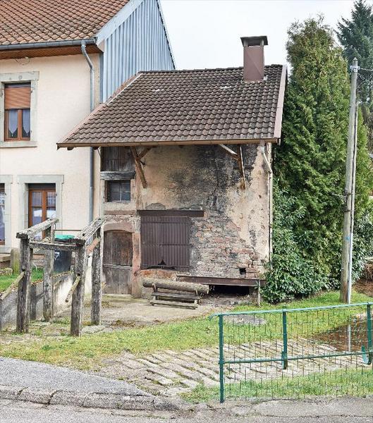 Ancienne forge, 2 rue de l'église. Elévation antérieure.