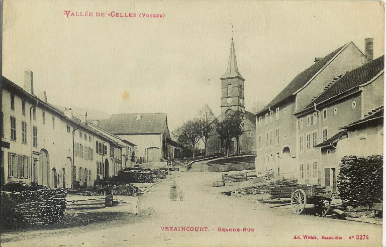 Vue de l'ancienne église.