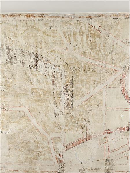 Peinture monumentale : plan de Rome
