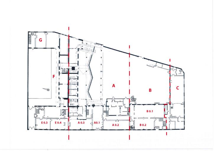 Plan du rez-de-chaussée.
