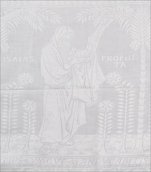Détail du décor : Isaïe.
