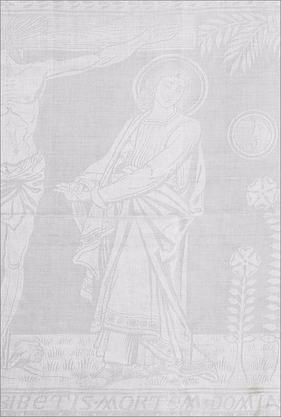 Détail du décor : Saint Jean.