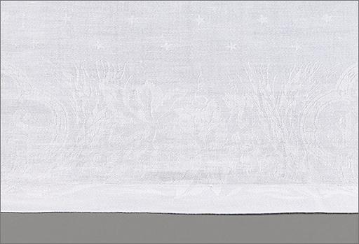 Nappe d'autel n° 5, détail de la bordure.
