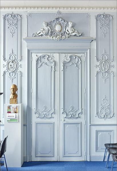 Porte vers pièce 2 ; vue d'ensemble.