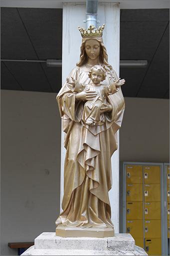 Statue de la Vierge à l'Enfant, sans le socle.