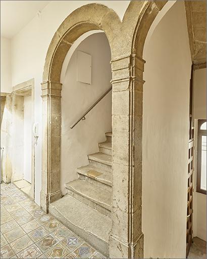 Vue au niveau du 2e palier (ancienne galerie de distribution).