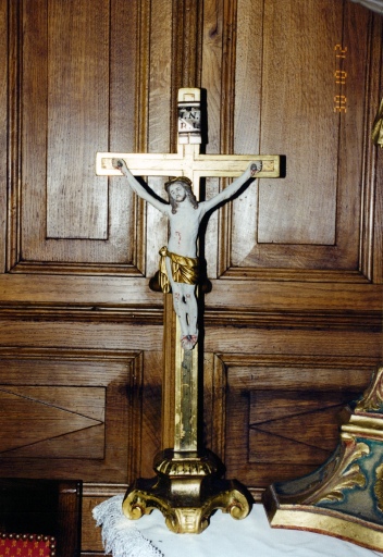 Croix d'autel (No 1) : Christ en croix