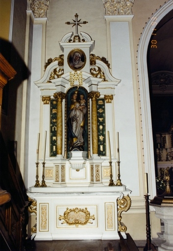 Ensemble des autels secondaires de la Vierge et de saint Joseph