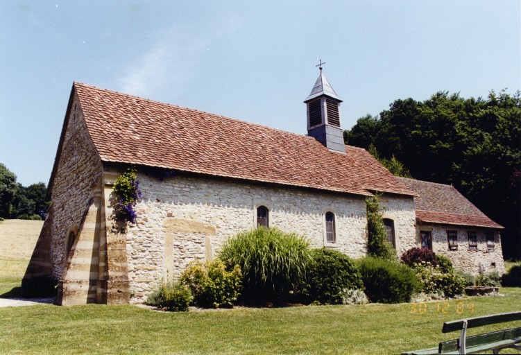 Vue d'ensemble du gouttereau sud.