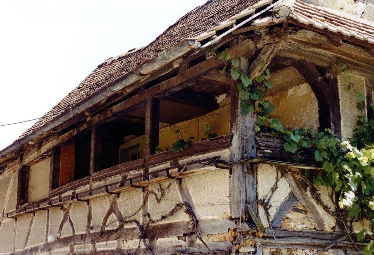Vue de la coursière du logis.
