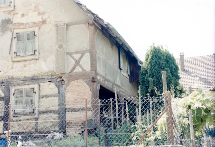 Vue de la coursière du logis.