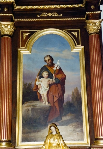 Tableau : Saint Joseph et l'Enfant