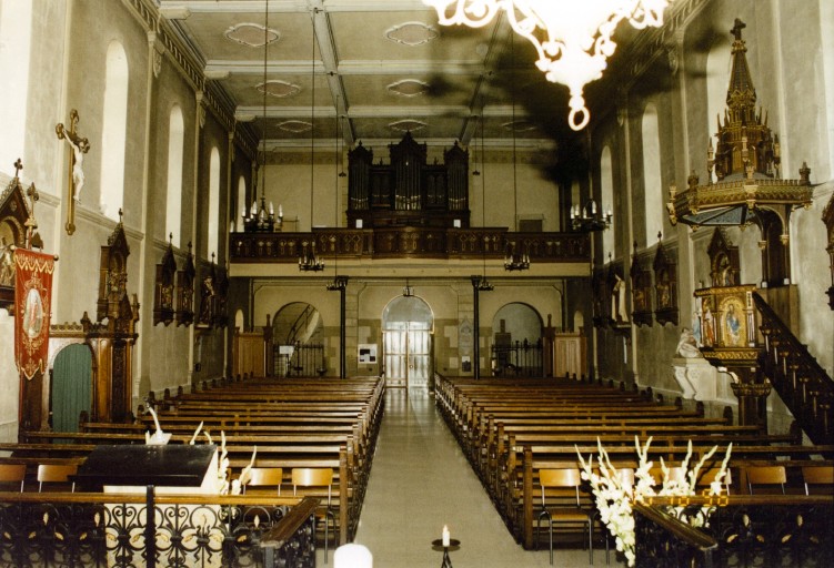 Vue d'ensemble depuis le choeur.