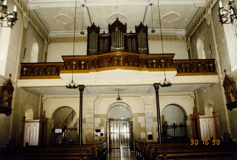 Vue de la tribune.