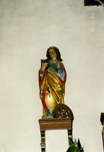 Statue : Sainte Catherine