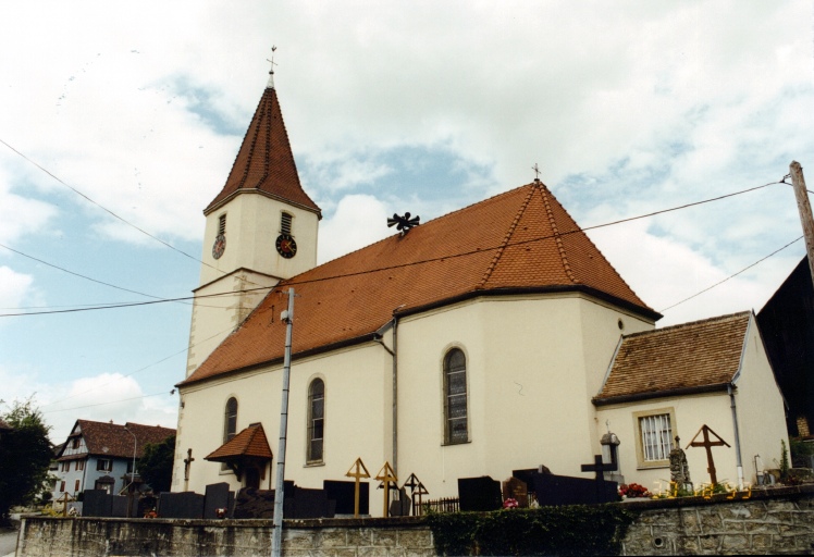 Vue d'ensemble depuis le sud-est.