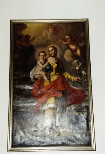 Tableau : Saint Joseph et l'Enfant