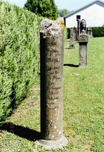 Monument funéraire d'Antoine Ignace Devallant