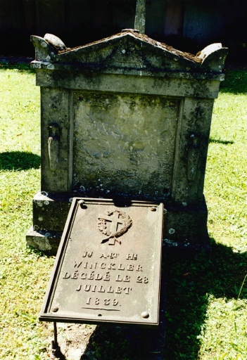 Monument funéraire de Jean Antoine Henri Winckler