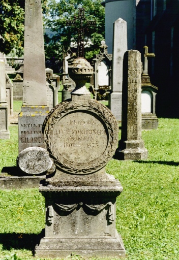 Monument funéraire de Michel Moehringer et Lucie Klemm