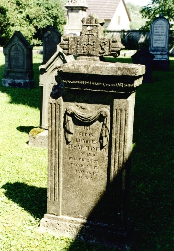 Monument funéraire de Charles Marie César Mancini