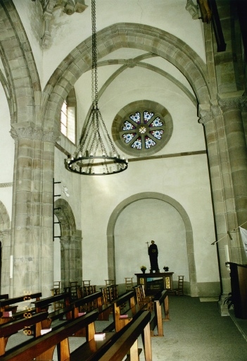 Vue du croisillon nord du transept.