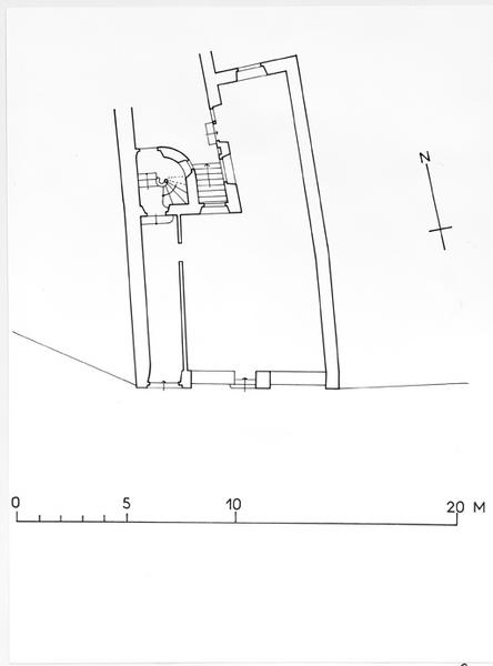 Plan au rez de chaussée.