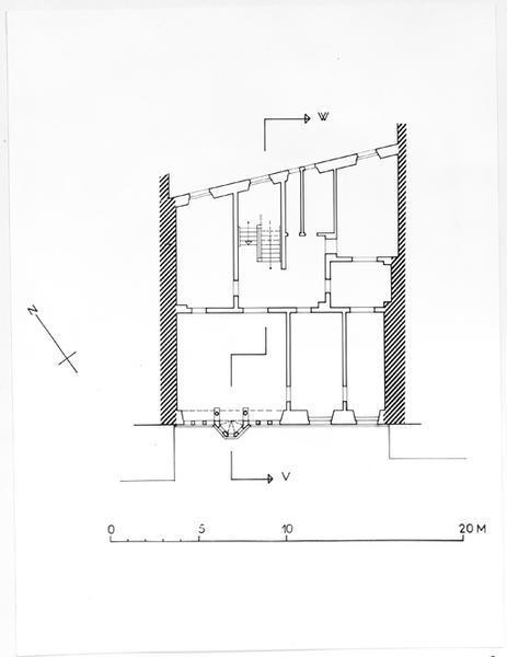 Plan au premier étage.