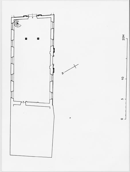 Plan du temple.