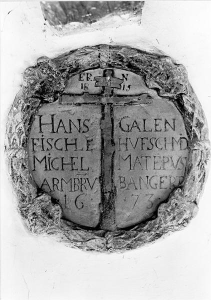 Plaque commémorative (No 15)