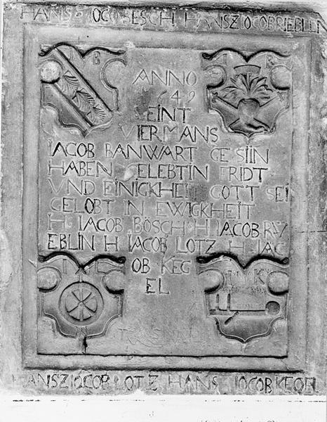 Plaque commémorative (No 21)