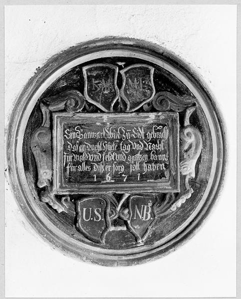 Plaque commémorative (No 2)