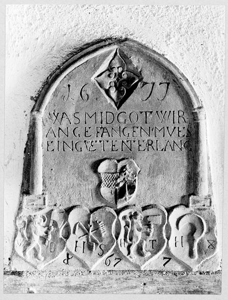 Plaque commémorative (No 6)