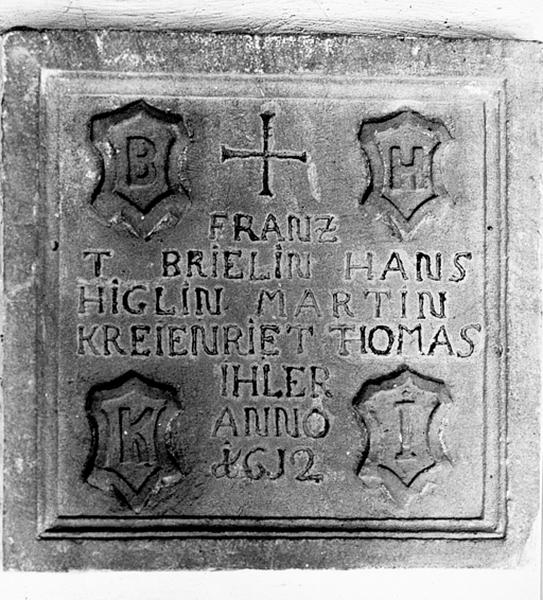 Plaque commémorative (No 19)