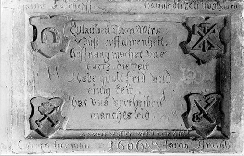 Plaque commémorative (No 16)