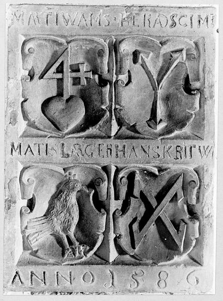 Plaque commémorative (No 13)